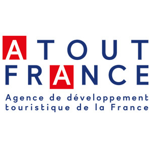 Logo d'Atout France, agence de développement touristique de la France.
